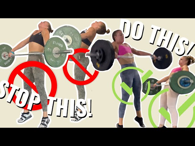 Most Common Snatch Pull Mistakes | How to stop them