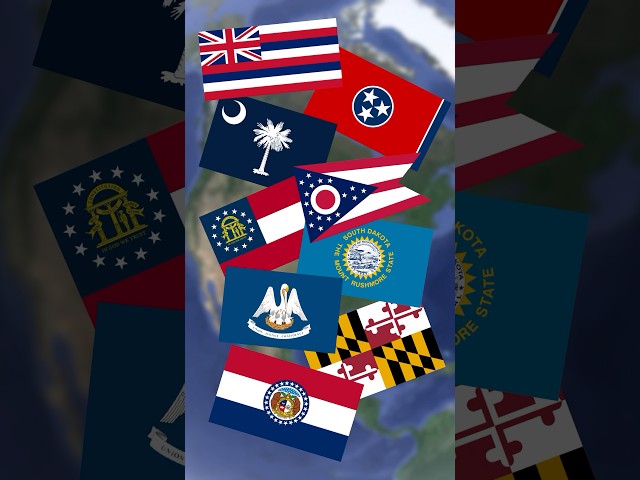 The BEST and WORST State Flags! 👍👎 #shorts