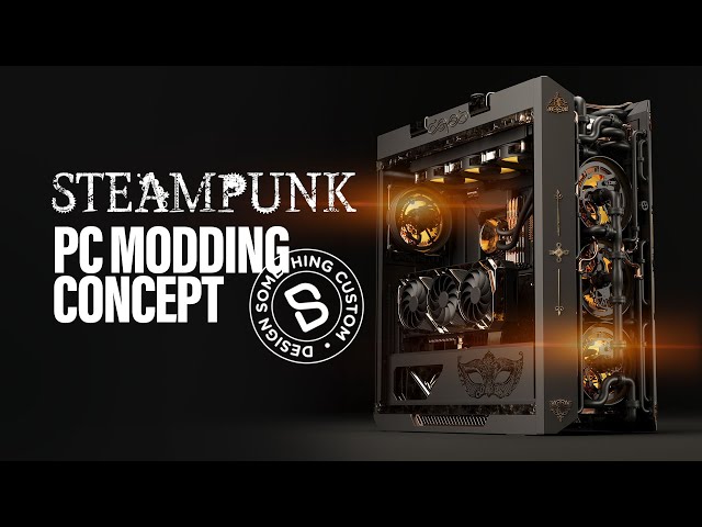 Steampunk PC Modding Concept