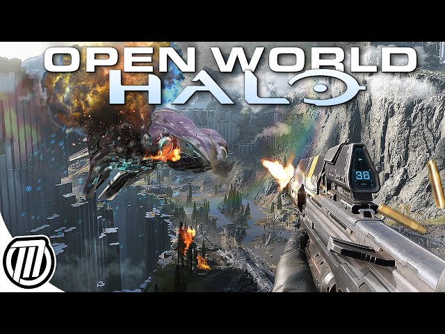 🔴 Open-World HALO INFINITE Gameplay | Xbox Series X