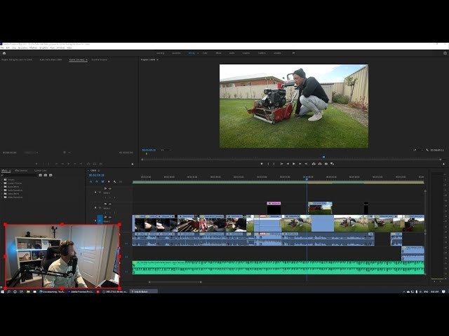 How I edit my Mowing Videos