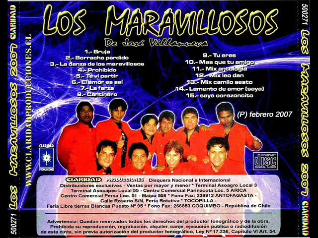 Los Maravillosos  ( Primicia Verano  ) 2007 Tacna Perù .-