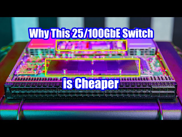 Why the Dell S5148F-ON is a cheaper 25/100GbE Switch