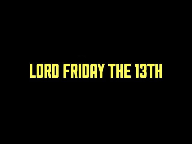 On Tour with Lord Friday the 13th (VANSPLAINING Ep. 2)
