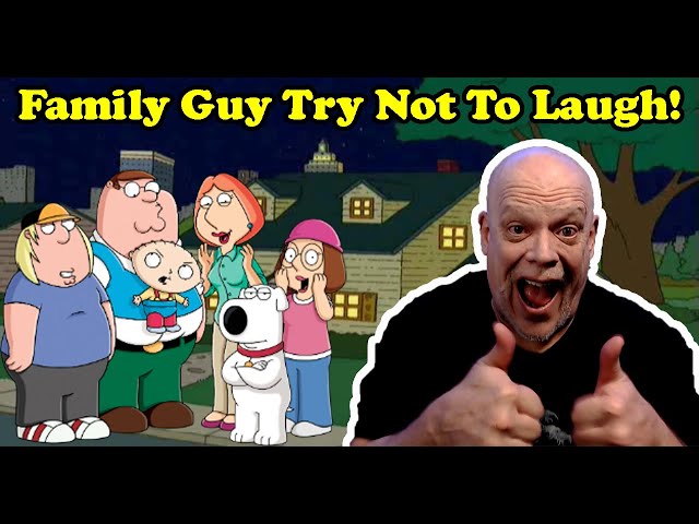 FAMILY GUY TRY NOT TO LAUGH REACTION 🤣 Let's Have Some Live Fun, Watching Me Fail!
