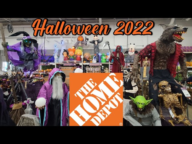 Home Depot 2022 Halloween Decor Full Store Walkthrough (Awesome Selection)