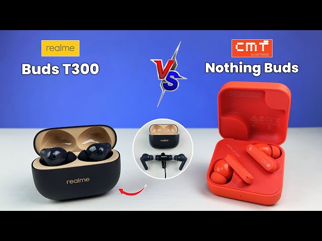 CMF By Nothing Buds Vs Realme Buds T300 ⚡ Which One Should Buy ? ⚡ Realme T300 vs Nothing Buds ⚡
