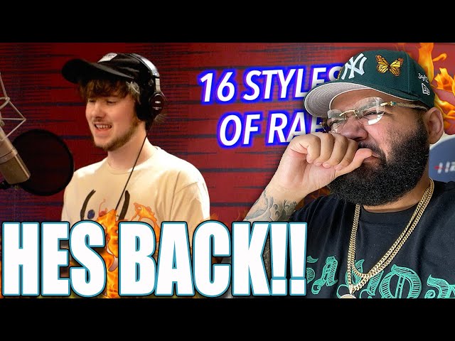 16 Styles of Rapping! (ft. J Cole, NBA Youngboy, Polo G, Tyler The Creator) - Reaction
