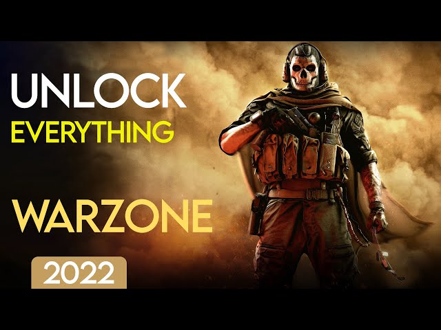 Unlock Everything Warzone 2022