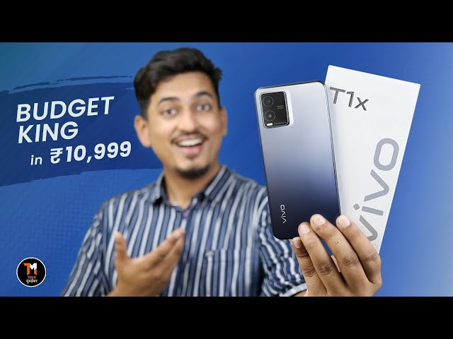 vivo T1x - Turbo Smartphone in Rs 10,990 ⚡ Unboxing, Test & Camera Review 📸