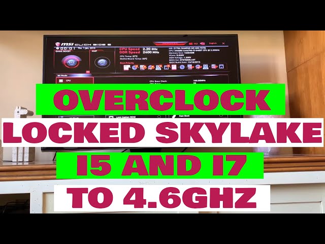 How to Overclock LOCKED non-K i5 and i7 - Skylake BCLK Unlock on Z170