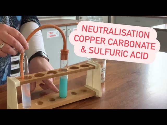 Yr11 neutralisation 2 - sulfuric acid and copper carbonate