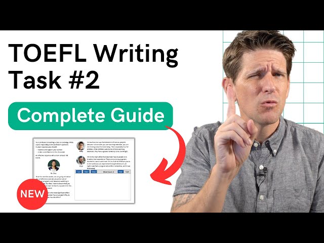New TOEFL Writing Question: Guide to Academic Discussion Questions (July 2023)