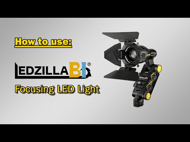 How to use: LEDZILLA BI - bicolor onboard LED