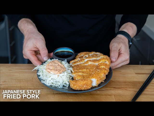 27-minute Tonkatsu, the Japanese style fried pork cutlet everyone should try.