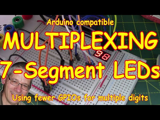 #249 🎈7-Segment LED Digit Multiplexing with fewer GPIO pins