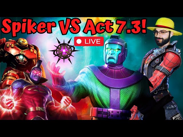PART 2! LagSpiker VS Act 7 Chapter 3!  Kang Boss Fight! FTP Valiant Account Challenge! MCOC