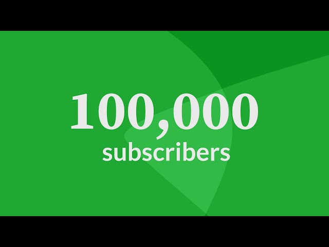 100,000 Subscribers!