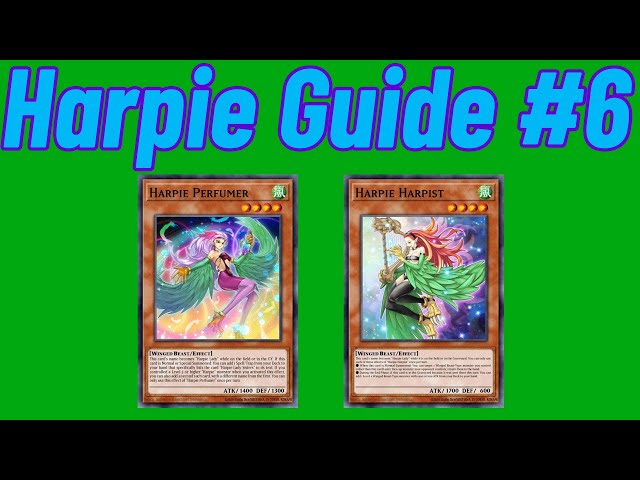 Harpie Deck Guide #6 - Harpist and Perfumer [ Yu-Gi-Oh! TCG / Master Duel ]