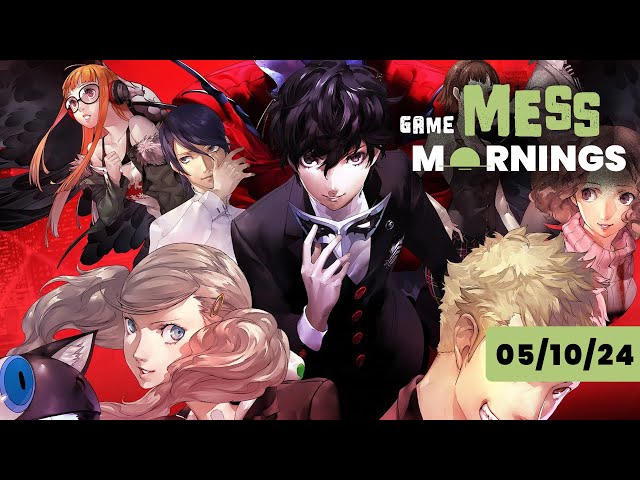 Leaker Suggests Persona and Sonic Will Become Annual Franchises | Game Mess Mornings 05/10/24