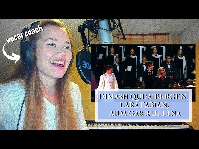 DIMASH QUDAIBERGEN, LARA FABIAN, AIDA GARIFULLINA "Ti Amo Cosi" Finnish Vocal Coach Reacts