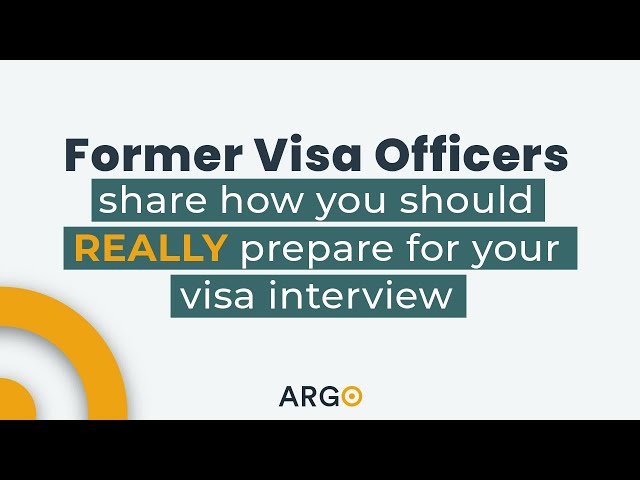 Preparing for your visa interview? Here's what you should do according to a Former Visa Officer