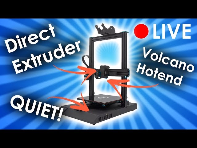 WAS LIVE: Silent, Direct, Big? Artillery(𝗘𝘃𝗻𝗼𝘃𝗼) Sidewinder X1 3D Printer - Unboxing