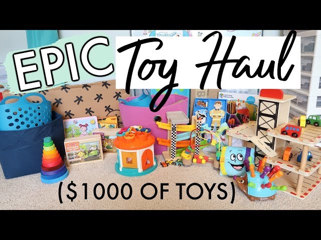 I SPENT $1000 ON TOYS FOR MY DAYCARE 😲🧸 | Gift Ideas for Kids 0-5!