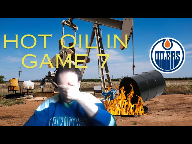 Edmonton Oilers win game 7 3-2 vs. Canucks (SWEDISH)