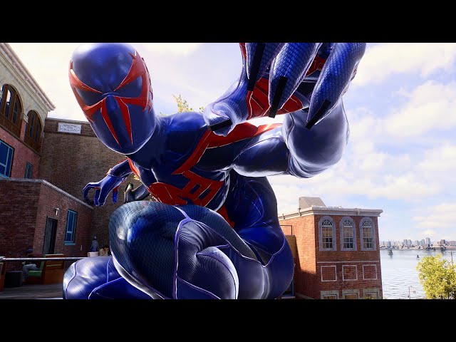 Miguel’OHara x Symbiote Suit Madness: Spider-Man 2 PS5 4K Gameplay