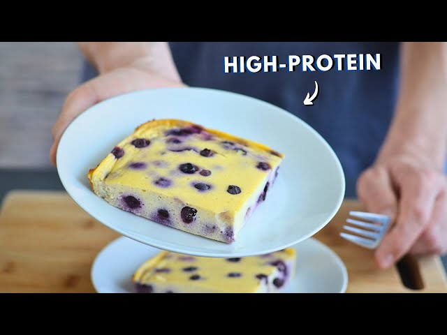 The easiest HIGH-PROTEIN DESSERT you can whip up in 5 minutes.