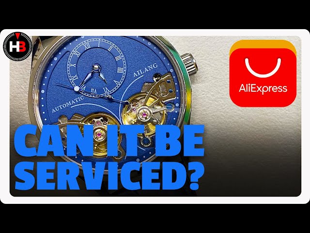 I received the Strangest AliExpress Automatic Watch Can the Ailang run better after a Watch Service?