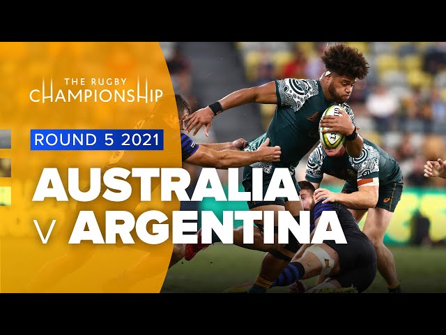 The Rugby Championship | Australia v Argentina - Rd 5 Highlights