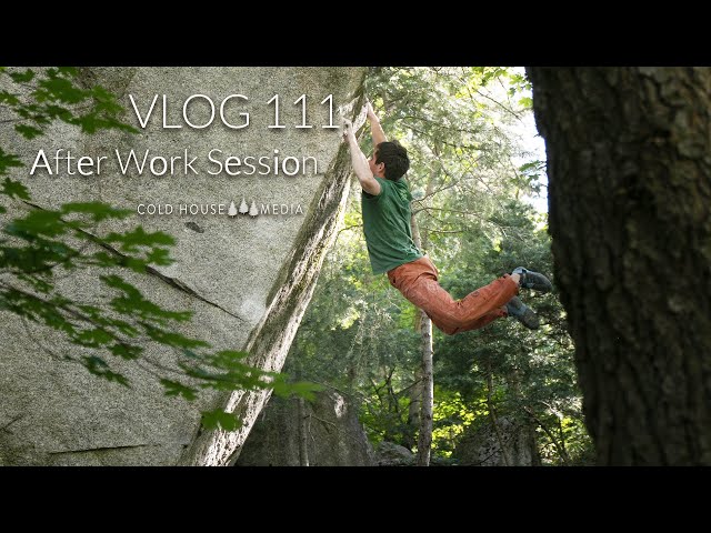 After Work Bouldering Tour At The Local Spot || Cold House Media Vlog 111