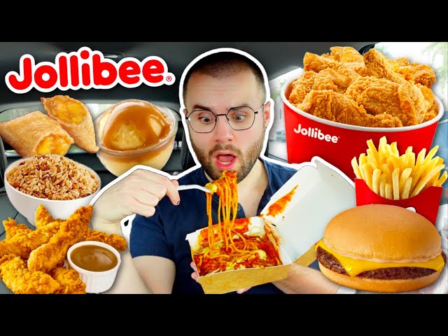 I Only Ate Jollibee for 24 HOURS CHALLENGE!