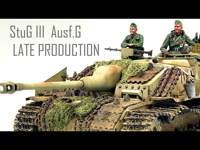 1/35 TAKOM StuG III  Ausf.G 【Full Build Video】TANK MODEL　#howtopaint #scalemodel