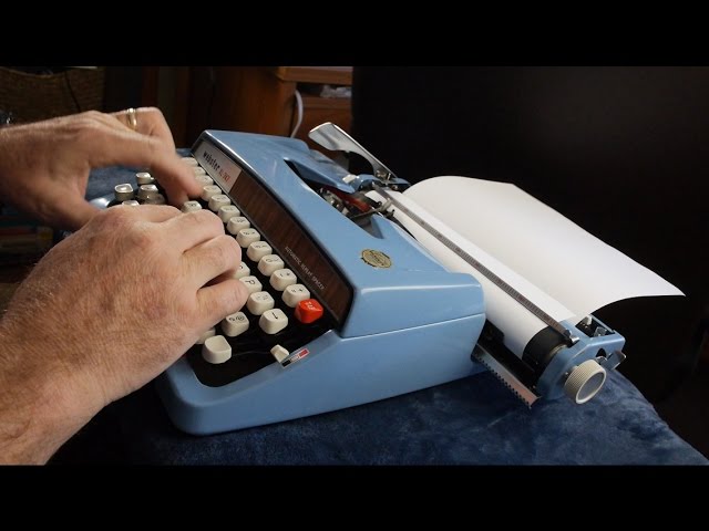 Typewriter Video Series - Episode 49: Webster XL-747