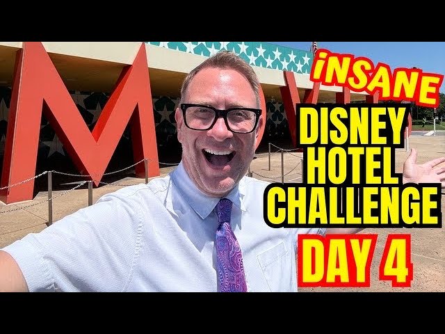 Day 4 Staying At Every Disney Hotel! All Star Movie Resort FULL TOUR