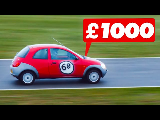 We Took £1000 Cars RACING