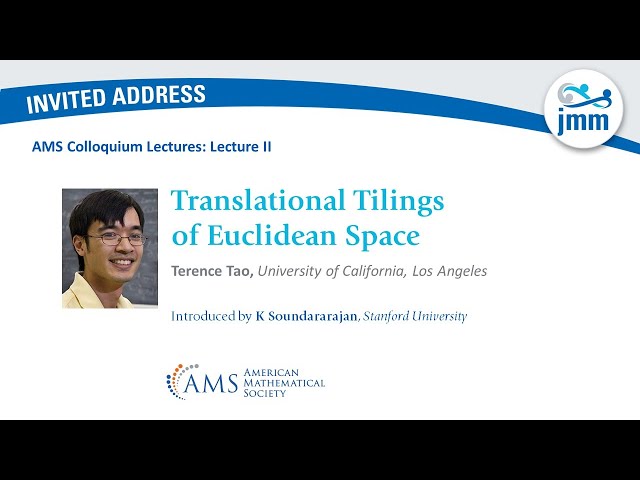 Terence Tao "Translational Tilings of Euclidean Space"