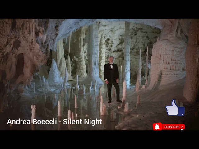 Silent Night - cave performance - Andrea Bocelli