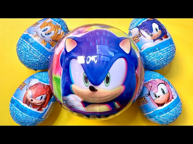 Asmr unboxing Sonic eggs