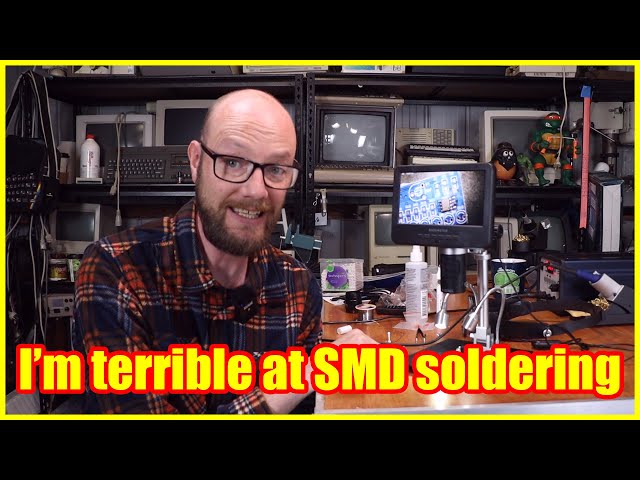 Andonstar AD246SM microscope review (aka can I learn to SMD solder?)