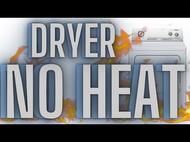 Solve Whirlpool Dryer Issues: Not Drying or Heating? Here's How!"