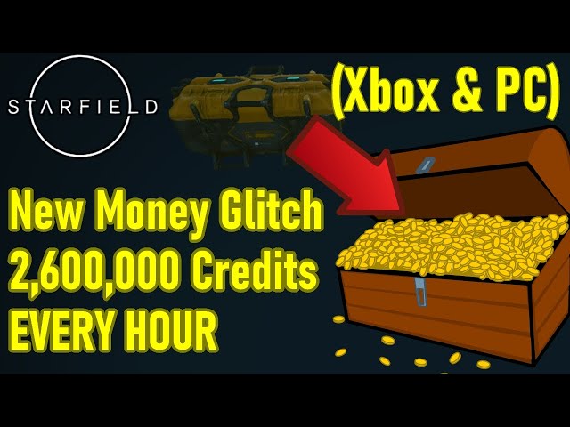 Starfield money glitch, NEW EXPLOIT, 2,600,000 credits PER HOUR, fast credit farm / money cheat