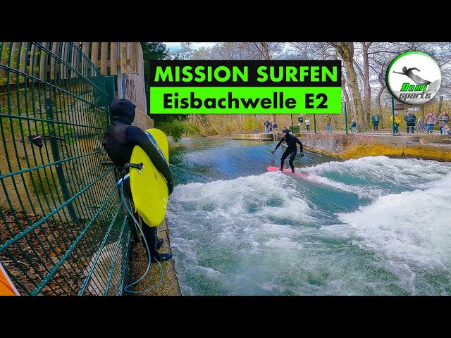Eisbach-Surfen: Unser Tag auf Münchens kleiner E2 Welle!