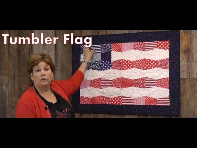 The Tumbler Flag Quilt