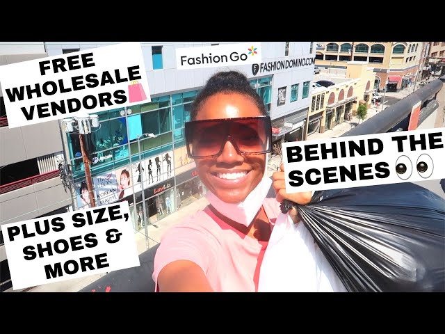 BEHIND THE SCENES CLOSE LOOK at LA Fashion District Wholesale Clothing Vendors + Boutique Owner Tips