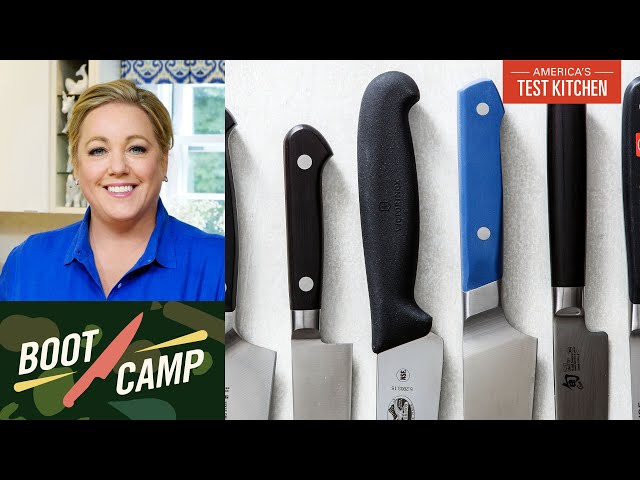 Knives Up–Get to Know Your Collection | Test Kitchen Boot Camp