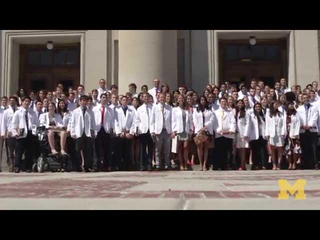 University of Michigan Medical School White Coat Ceremony 2015
